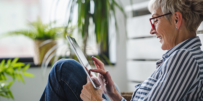 Learn how to stay in touch with long-distance loved ones who require in home care.